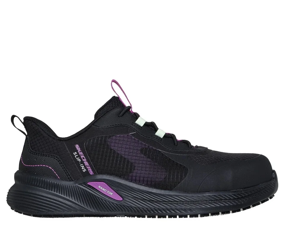 Skechers Slip-ins Work Slip-Resistant: Carbix – Yunia Skechers Slip-ins Work Slip-Resistant: Carbix – Yunia