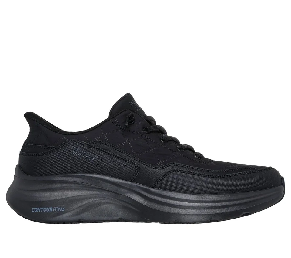 Skechers Slip-ins Work Slip-Resistant: Contour Foam – Cozy Fit Skechers Slip-ins Work Slip-Resistant: Contour Foam – Cozy Fit