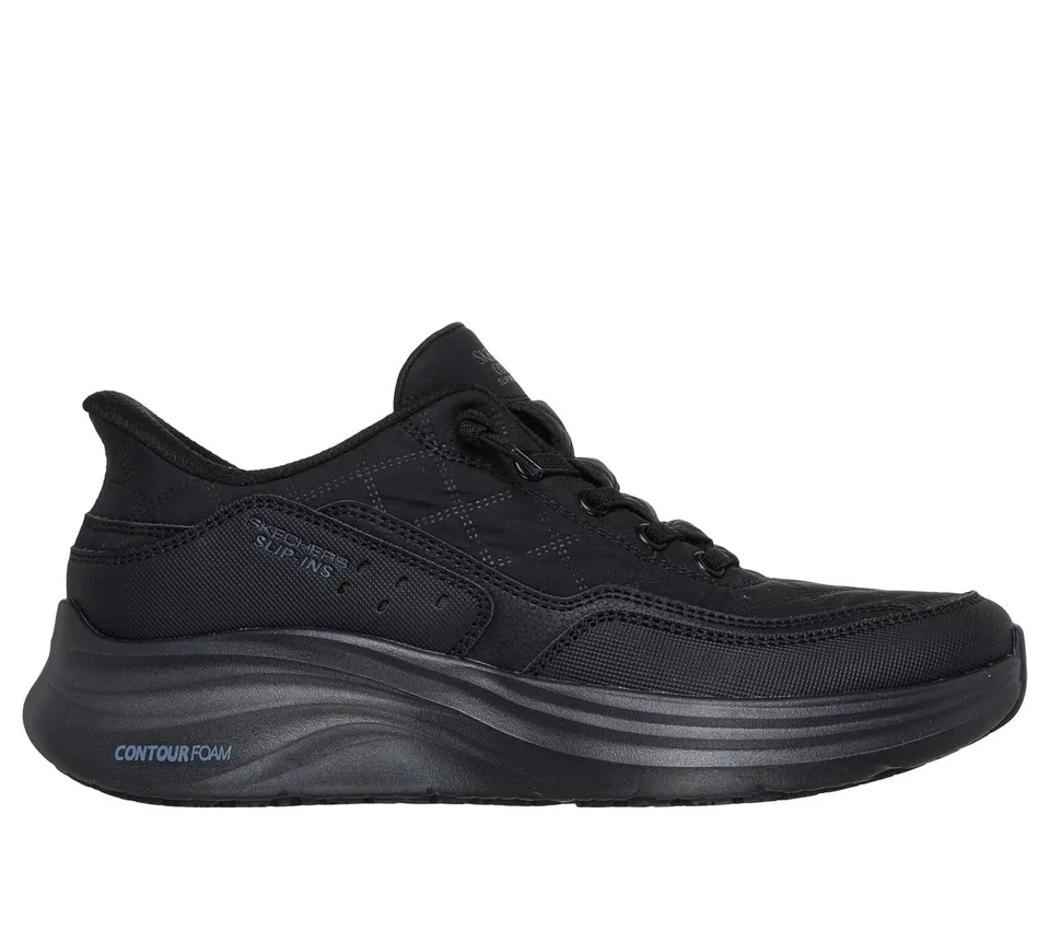 Skechers Slip-ins Work Slip-Resistant: Contour Foam – Cozy Fit Skechers Slip-ins Work Slip-Resistant: Contour Foam – Cozy Fit