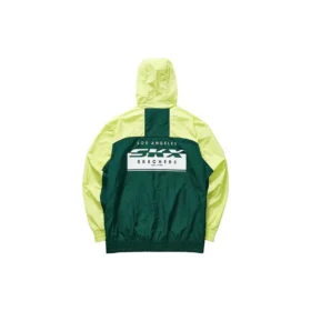 Skechers x SKX Hoodied Woven Jacket “Green Yellow”