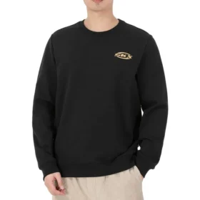 Skechers x SKX Logo Printed Crew Sweater “Black Yellow”