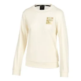 Skechers x SKX Logo Printed Crew Sweater “White Yellow”