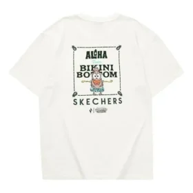 Skechers x SpongeBob Graphic T-Shirt “White Green”