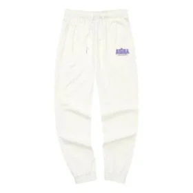 Skechers x SpongeBob SquarePants Logo Printed Casual Pant “White Black”