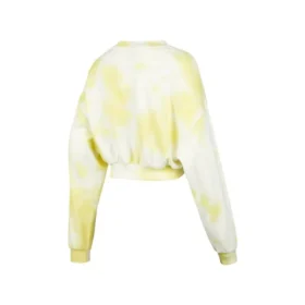 Skechers x XUZHI Short Long Sleeve Crew Sweater “Yellow White Grey”