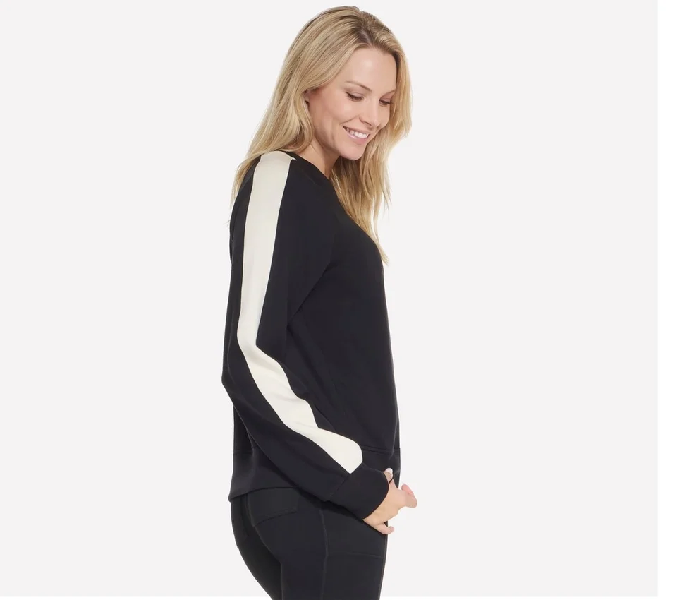 Skechluxe Elevate Blocked Crewneck Skechluxe Elevate Blocked Crewneck