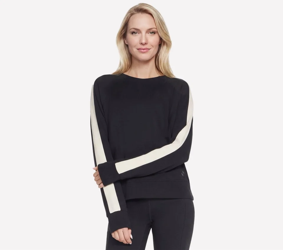 Skechluxe Elevate Blocked Crewneck Skechluxe Elevate Blocked Crewneck