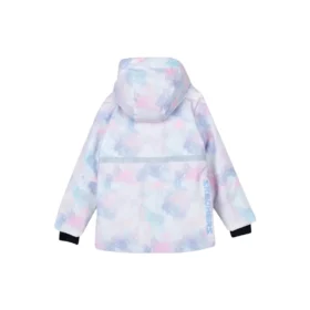 SKX Hooded Down Jacket “Purple Blue White”