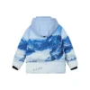 SKX Mountain Printed Down Jacket “Blue White”