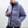 SKX Reversible Down Jacket “Black Grey Purple”