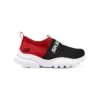 Slip-On Sport Shoes “Black Red”