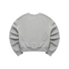 Smile Graphic Crew Sweater “Black Grey Purple”