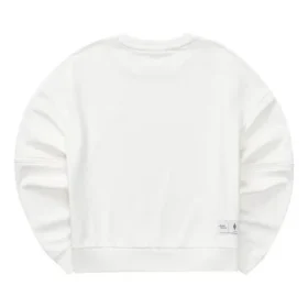 Solid Color Loose Round Neck Pullover Sweatshirt “Whtie” Solid Color Loose Round Neck Pullover Sweatshirt “Whtie”