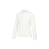 Solid Color Side Striped Jacket “Pink White”