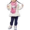 Solid Hooded Down Jacket “White”