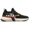 Split Running Shoes Black/White/Red