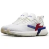 Split Running Shoes White/Blue/Red