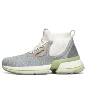Split Running Shoes White/Grey/Green