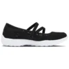 Sport Active Strappy Slip-on Shoes “Black”