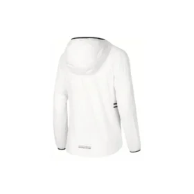 Sport Full Zip Jacket “White Black”
