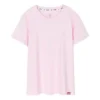 Sports Round Neck Casual Short Sleeve Pink