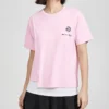 SS20 Crossover Knit Short Sleeve Pink