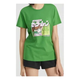 SS20 Sailor Moon Crossover Short Sleeve Green T-Shirt
