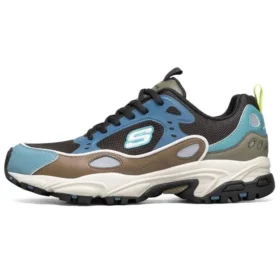 Stamina Running Shoes Black/Brown/Blue