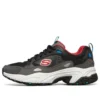 Stamina Sports Shoes Black/White/Red
