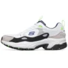 Stamina Sports Shoes White/Black/Green