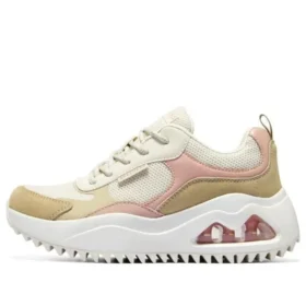Street Uno Peaks Shoes “White Tan Pink”