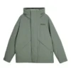 Stroll Series Solid Color Casual Down Jacket “Green”