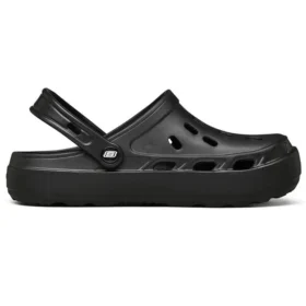 Swifters Minimalistic Cozy Sports Slippers Pure Black Swifters Minimalistic Cozy Sports Slippers Pure Black
