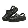 Swifters Minimalistic Cozy Sports Slippers Pure Black
