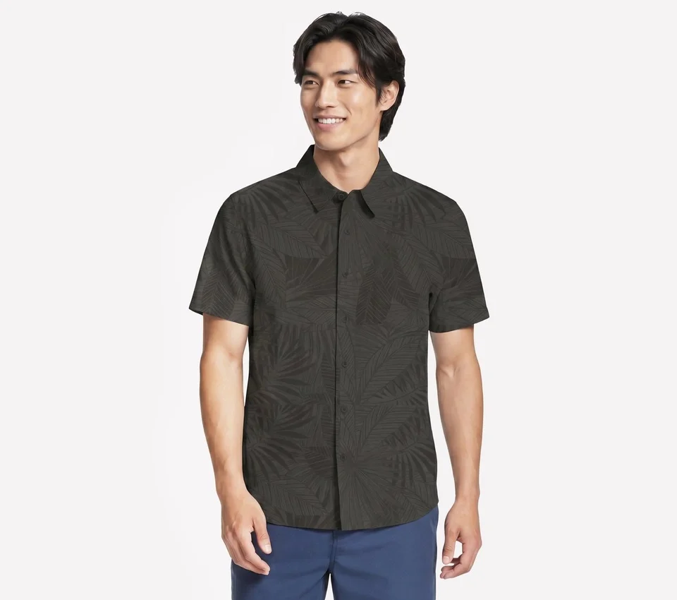 The GO WALK Air Printed Short Sleeve Shirt The GO WALK Air Printed Short Sleeve Shirt
