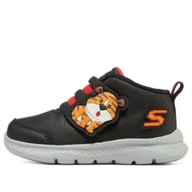 Tiger Comfy Casual Shoes “Black Red”