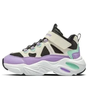 Trainers “Beige Black Purple”