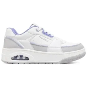 Uno Court – Courted Style Shoes “White Grey Blue”