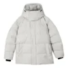 Warm Lightweight Hooded Down Jacket “Grey”