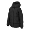 Warm Mid-Length Hooded Down Jacket “Black”