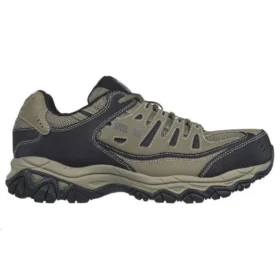 Work Relaxed Fit :Cankton ST Shoes “Olive Green Black”