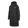 Woven Long Down Jacket “Black White”