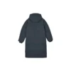 Woven Long Down Jacket “Grey”