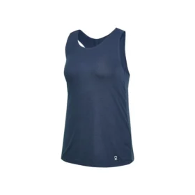 Woven Vest “Pink Navy”
