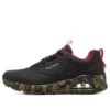 Year of the Rabbit Uno Celebrat-Airy Athletic Sneakers “Black Red”
