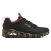 Year of the Rabbit Uno Celebrat-Airy Athletic Sneakers “Black Red”