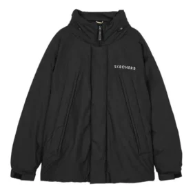 Zip-up Solid Color Hooded Down Jacket “Black Grey White” Zip-up Solid Color Hooded Down Jacket “Black Grey White”