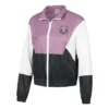 Zipper Jacket “Purple Black White”