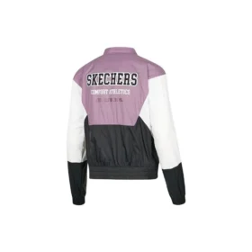 Zipper Jacket “Purple Black White”
